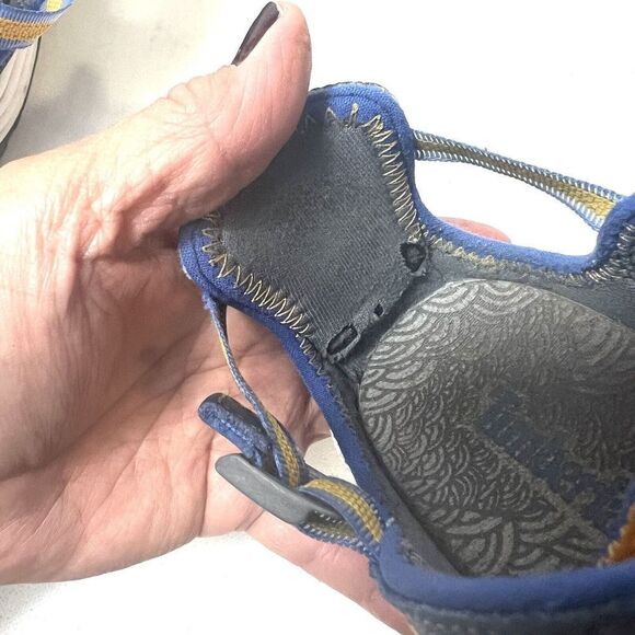 Timberland X-static Sport Water Hiking Sandal Multicolor Women 10M Leather Blend - Picture 10 of 14